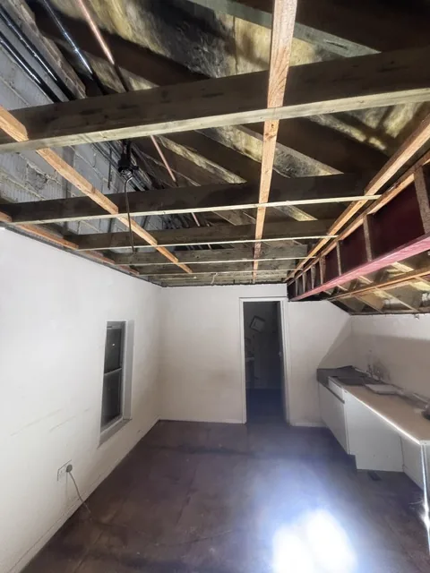 Controlled artex plasterboard strip-out in Bloomsbury