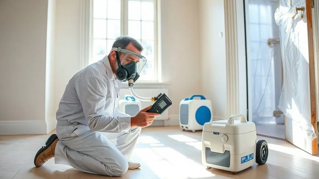 4-Stage Clearance Testing in Bloomsbury — HSE-licensed specialists