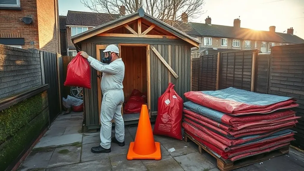 Garage & Shed Roof Removal in Bloomsbury — HSE-licensed specialists
